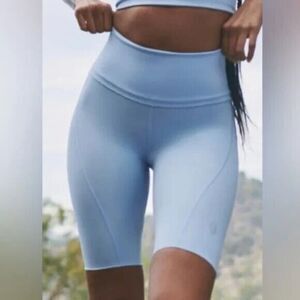 Free People Light Blue Athletic Shorts